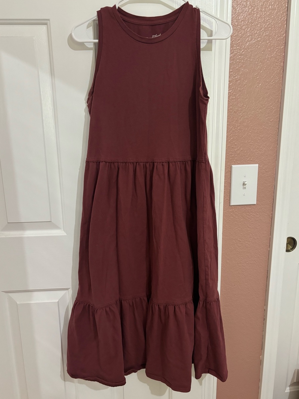 Universal Thread 100% Cotton Tiered Midi Dress